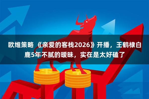 欧维策略 《亲爱的客栈2026》开播，王鹤棣白鹿5年不腻的暧昧，实在是太好磕了
